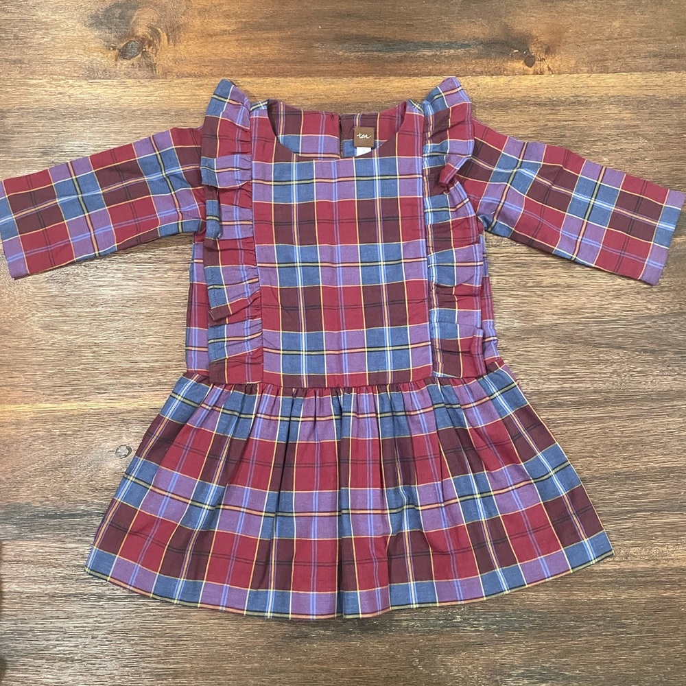 Tea plaid dress